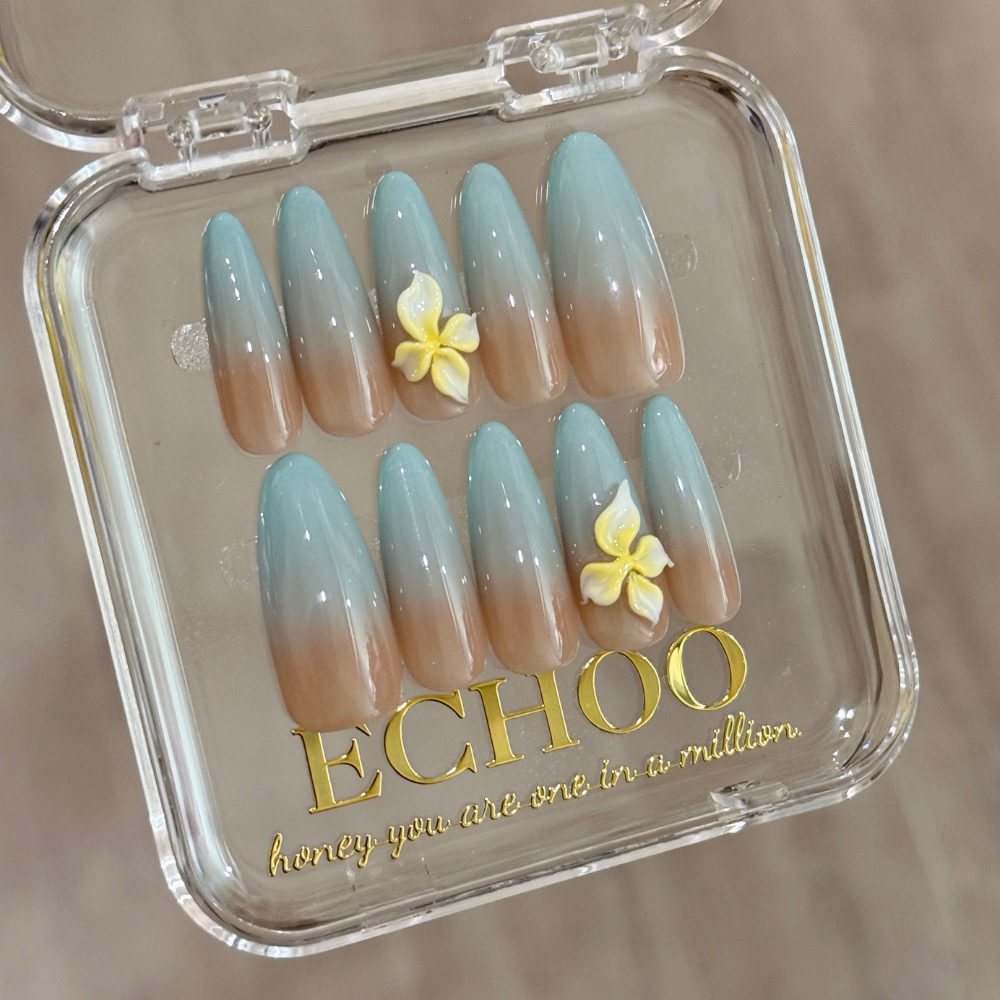 【 8月新品｜夏末海灘 】ECHOO伊蔻穿戴甲事務所-細節圖3