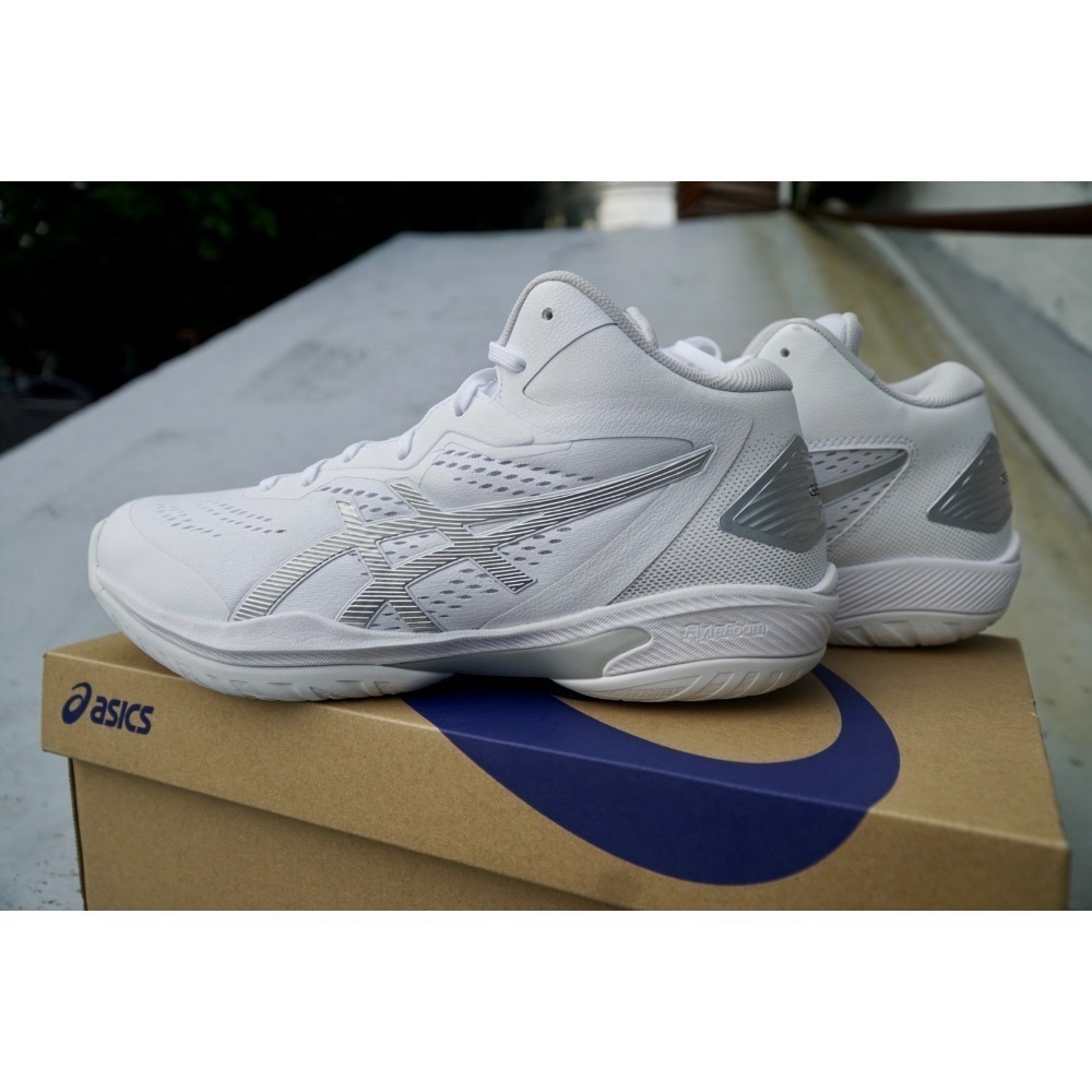 ASICS GELHOOP V15 全白 4E寬楦頭-細節圖2