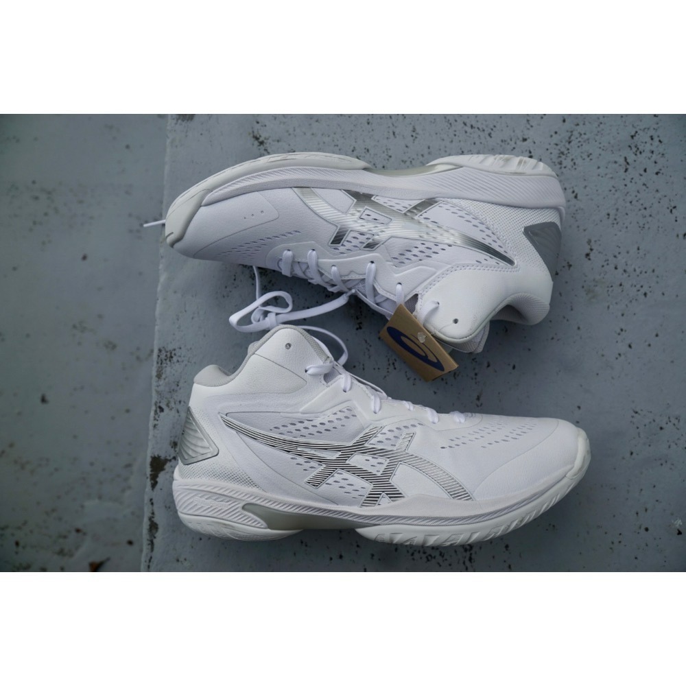 ASICS GELHOOP V15 全白 4E寬楦頭-細節圖3