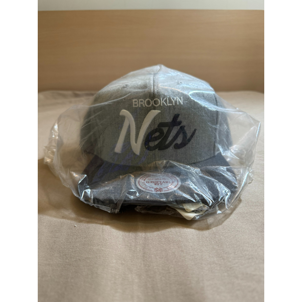 mitchell & ness 布魯克林籃網後扣帽 可調式Snap Back-細節圖2