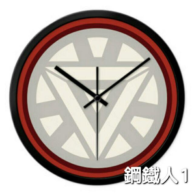 預購 鋼鐵人反應爐/戰鬥數據/戰爭機器 超靜音掛鐘-細節圖2