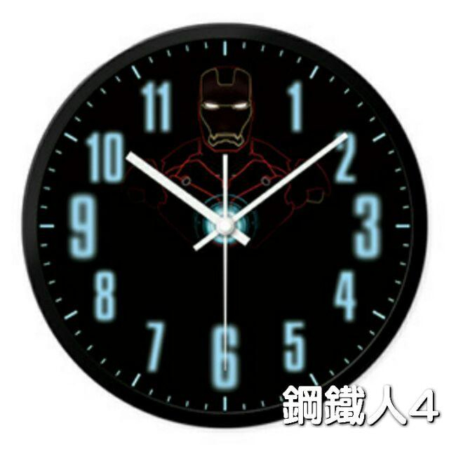 預購 鋼鐵人反應爐/戰鬥數據/戰爭機器 超靜音掛鐘-細節圖4