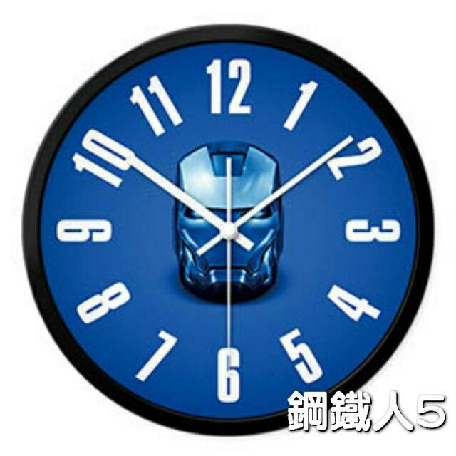 預購 鋼鐵人反應爐/戰鬥數據/戰爭機器 超靜音掛鐘-細節圖5