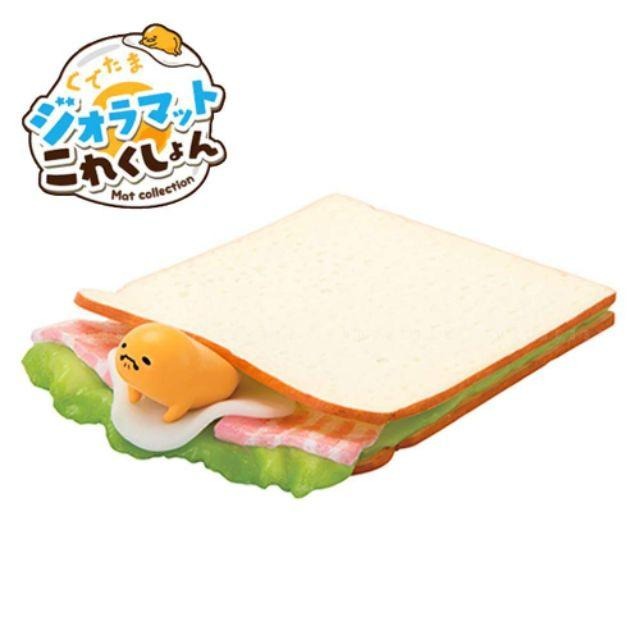 現貨 日版RE-MENT《蛋黃哥》逗趣的桌上置物盒玩作品 全四種 食玩 杯墊-細節圖3