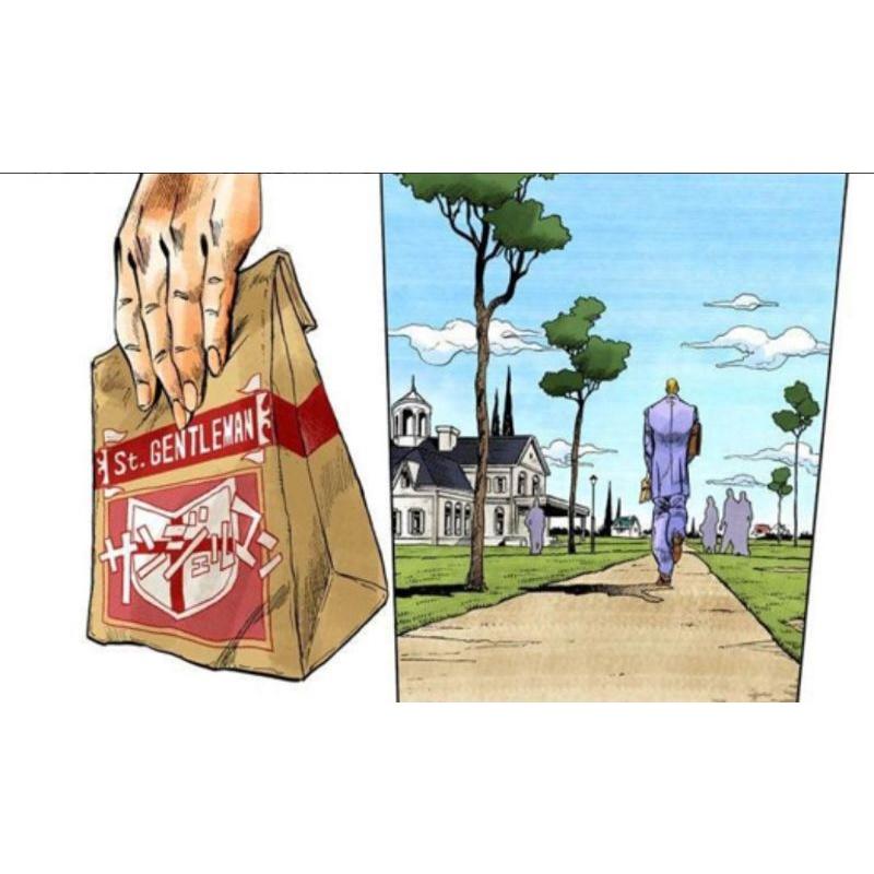 預購 吉良吉影聖傑曼麵包店紙袋 JOJO的奇妙冒險-細節圖5