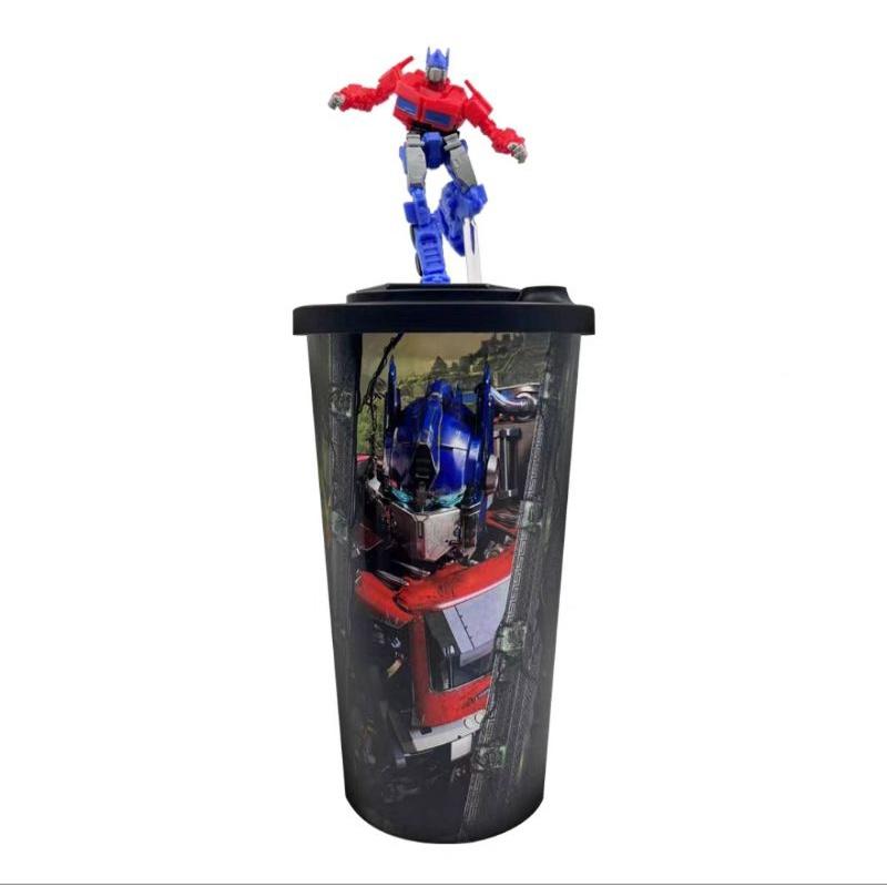預購 變形金剛萬獸崛起電影造型爆米花桶 飲料杯-細節圖7