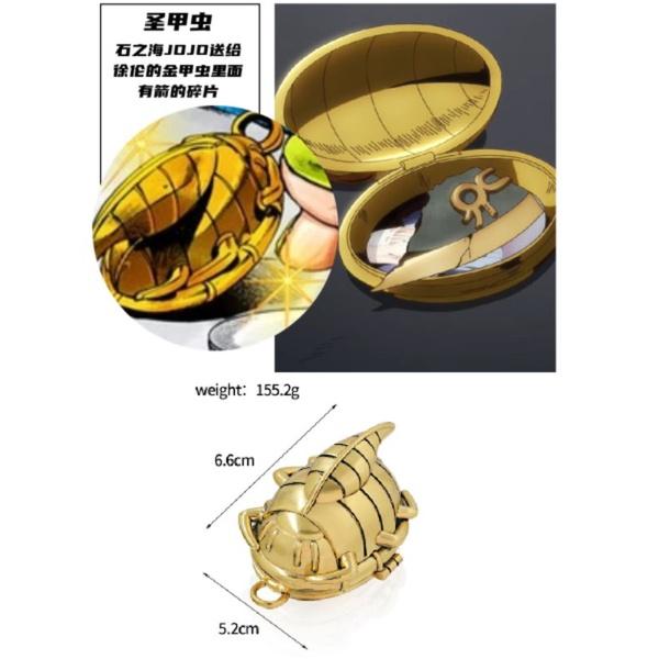預購 JOJO的奇妙冒險 石之海 空條徐倫聖甲蟲吊飾附替身箭碎片-細節圖3
