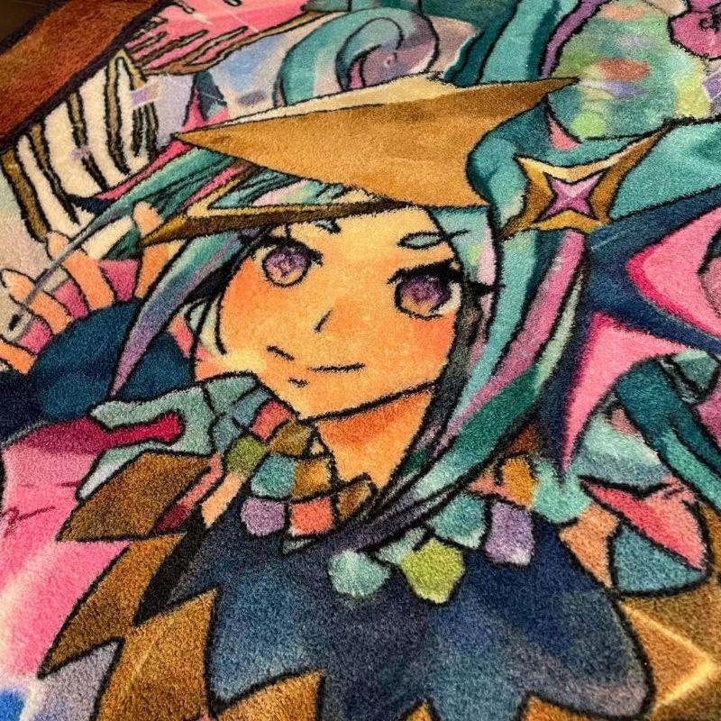 預購 遊戲王厚絨地毯 青眼白龍 三幻神 黑魔導女孩 海之女-細節圖6