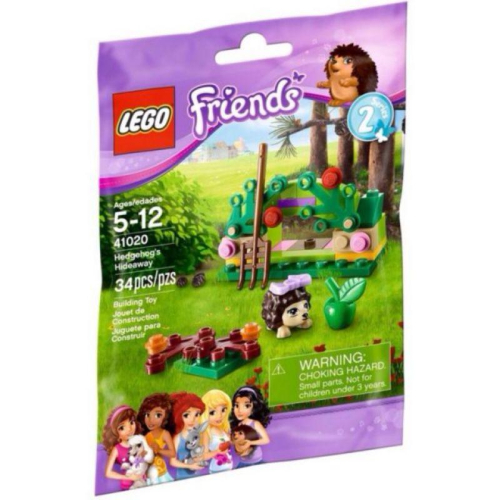 [膠囊玩具櫃] LEGO樂高積木 Friends系列 41020 刺蝟的藏身處