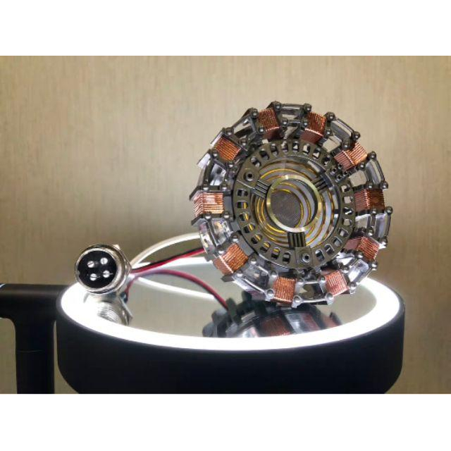 預購 成品免組裝 附支架＋展示盒  鋼鐵人MK1/MK2 方舟反應爐 HCMY出品 復仇者聯盟-細節圖3