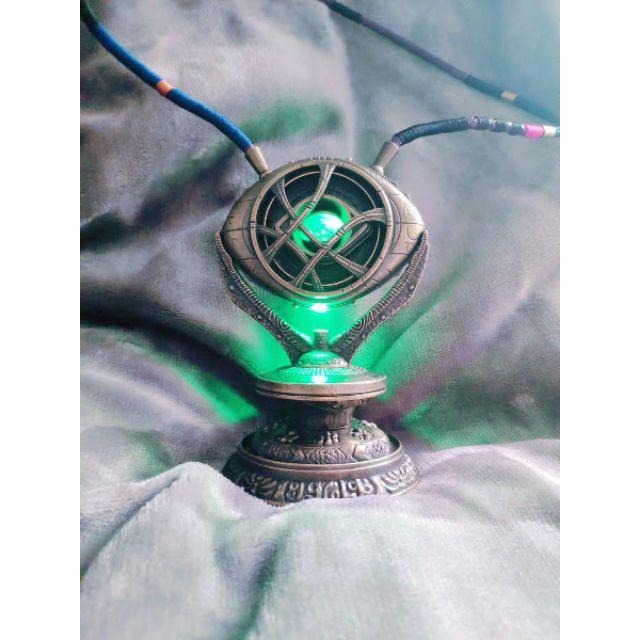 預購 奇異博士1：1全金屬發光項鍊 阿迦莫多之眼/發光底座 HCMY出品 復仇者聯盟 時間寶石-細節圖6