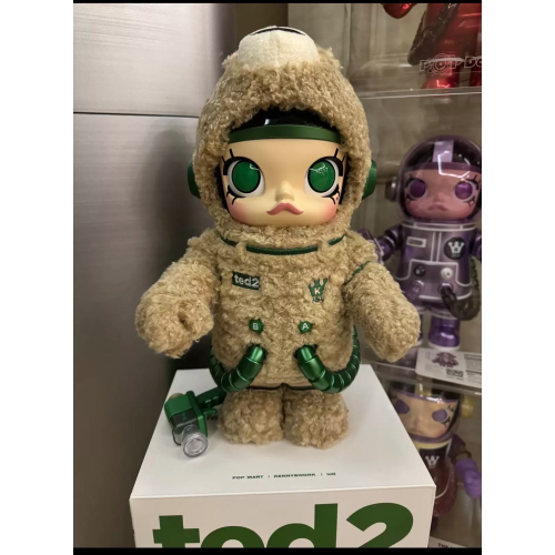 POPMART 400% Molly ted2 泰迪熊 限量 現貨 正品公仔 模型 玩偶 玩具