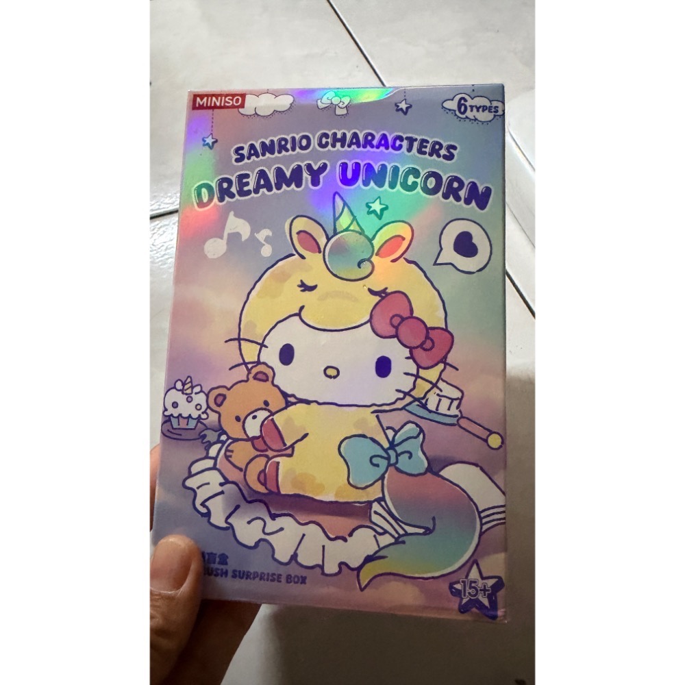 名創優品 布丁狗盲盒 三麗鷗 拆盒未拆袋-細節圖2