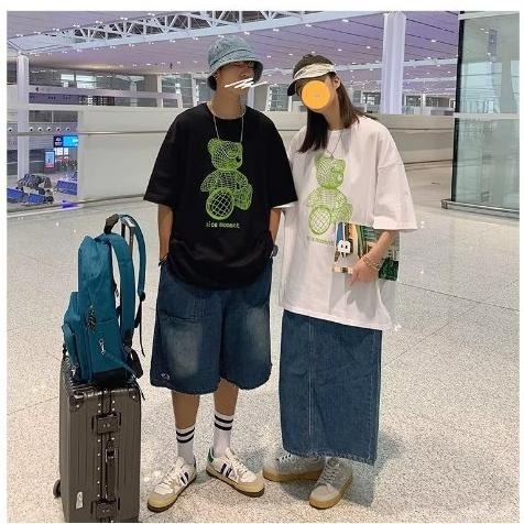 台灣現貨 M-8XL 純棉T恤 潮牌衣服 大尺碼上衣 上衣 短T 情侶裝 男生衣服 上衣男 短袖t恤 男生上衣 TA02-細節圖8