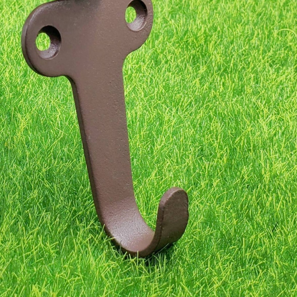 ［9104］不銹鋼衣帽鈎 單掛衣鉤浴室毛巾門後衣帽壁掛衣架掛鉤廚房牆壁單鉤 入戶玄關門 工業風 J型鉤試衣間衣帽鈎-細節圖6