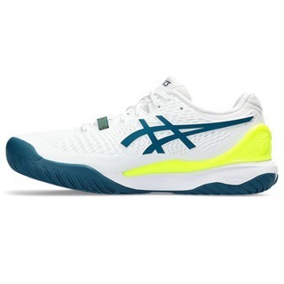 ASICS 亞瑟士 GEL-RESOLUTION 9 R9 男款 美網配色 網球鞋 白 1041A376-101-細節圖2