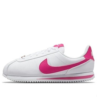 NIKE 女鞋 Cortez Basic SL 阿甘鞋 休閒鞋 桃紅白 904764-109-細節圖2