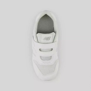 New Balance  NB 373 中大童 輕量 W楦 寬楦 皮面 白鞋 白色學生鞋 童鞋 白色 YZ373WA2-細節圖5