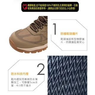 GOODYEAR 固特異 登山系列 戶外趣M2 男鞋 高筒防水戶外鞋 登山鞋 GAMO23514 GA23514-細節圖7