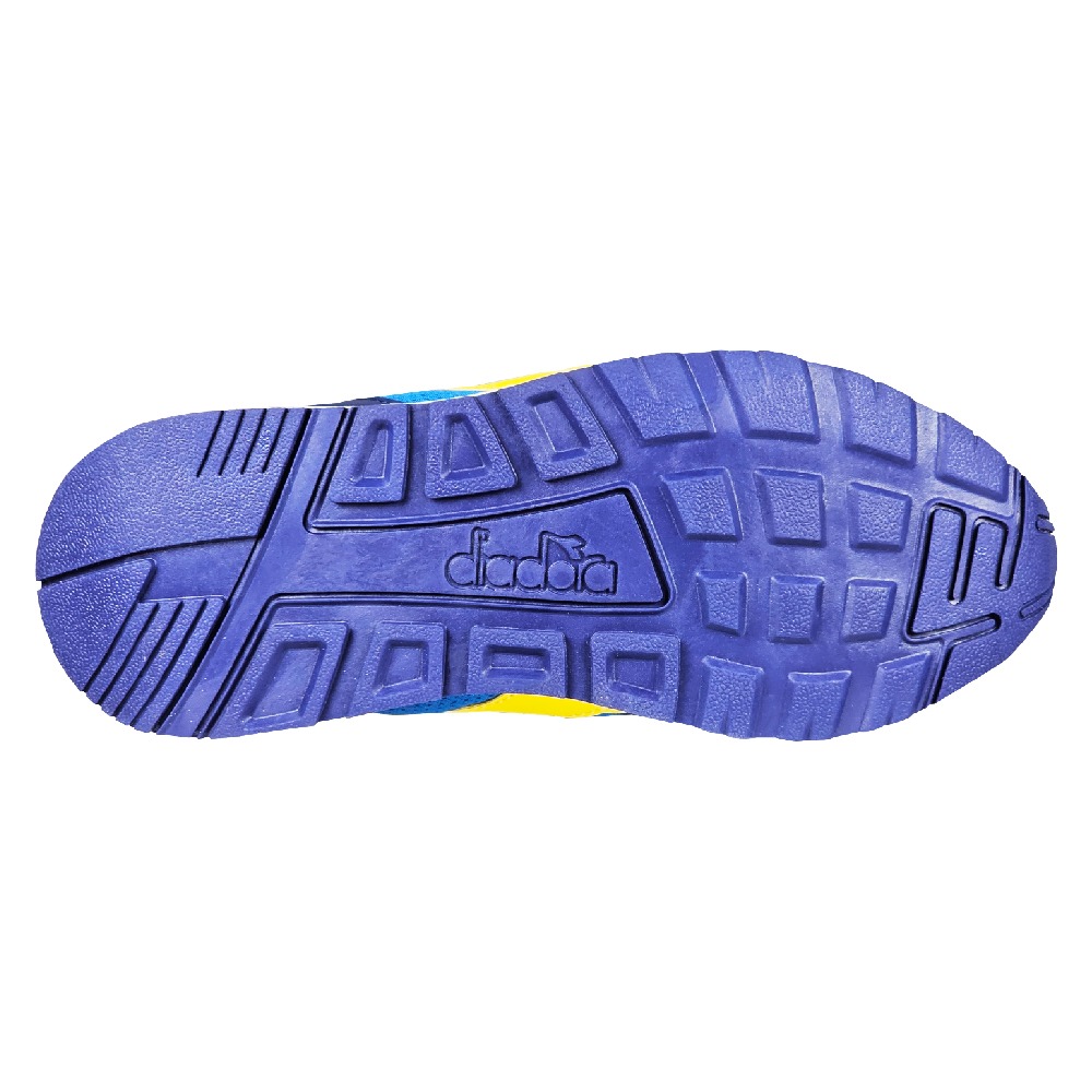 DIADORA 迪亞多納 童鞋 經典時尚 Class 輕量 寬楦 透氣 慢跑鞋 運動鞋 藍 DA11127-細節圖4