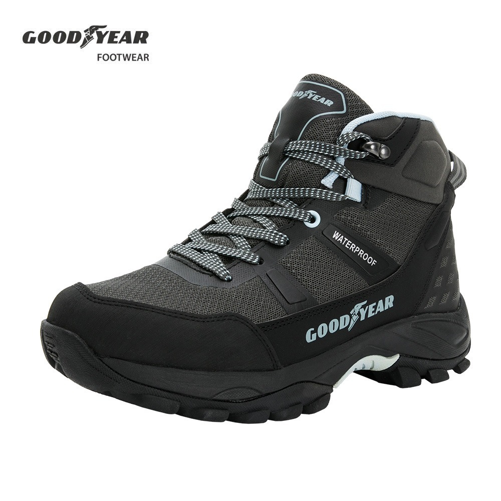 GOODYEAR 固特異 【提頓】女鞋 動態防水戶外鞋 登山鞋 黑 GAWO42500-細節圖2