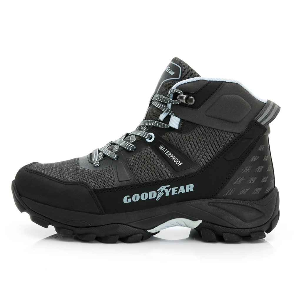 GOODYEAR 固特異 【提頓】女鞋 動態防水戶外鞋 登山鞋 黑 GAWO42500-細節圖3