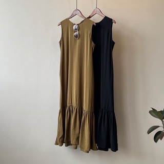 🕊️氣質簡約無袖魚尾洋裝-細節圖5