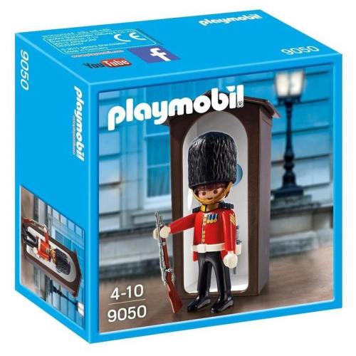 Playmobil 摩比 9050 絕版 英國衛兵 御林軍 維多利亞 站哨亭（全新盒裝）