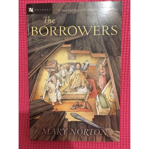 英文原文暢銷兒童小說 系列 The Borrowers by Mary Norton 借物少女 艾莉緹 精美插畫 三本