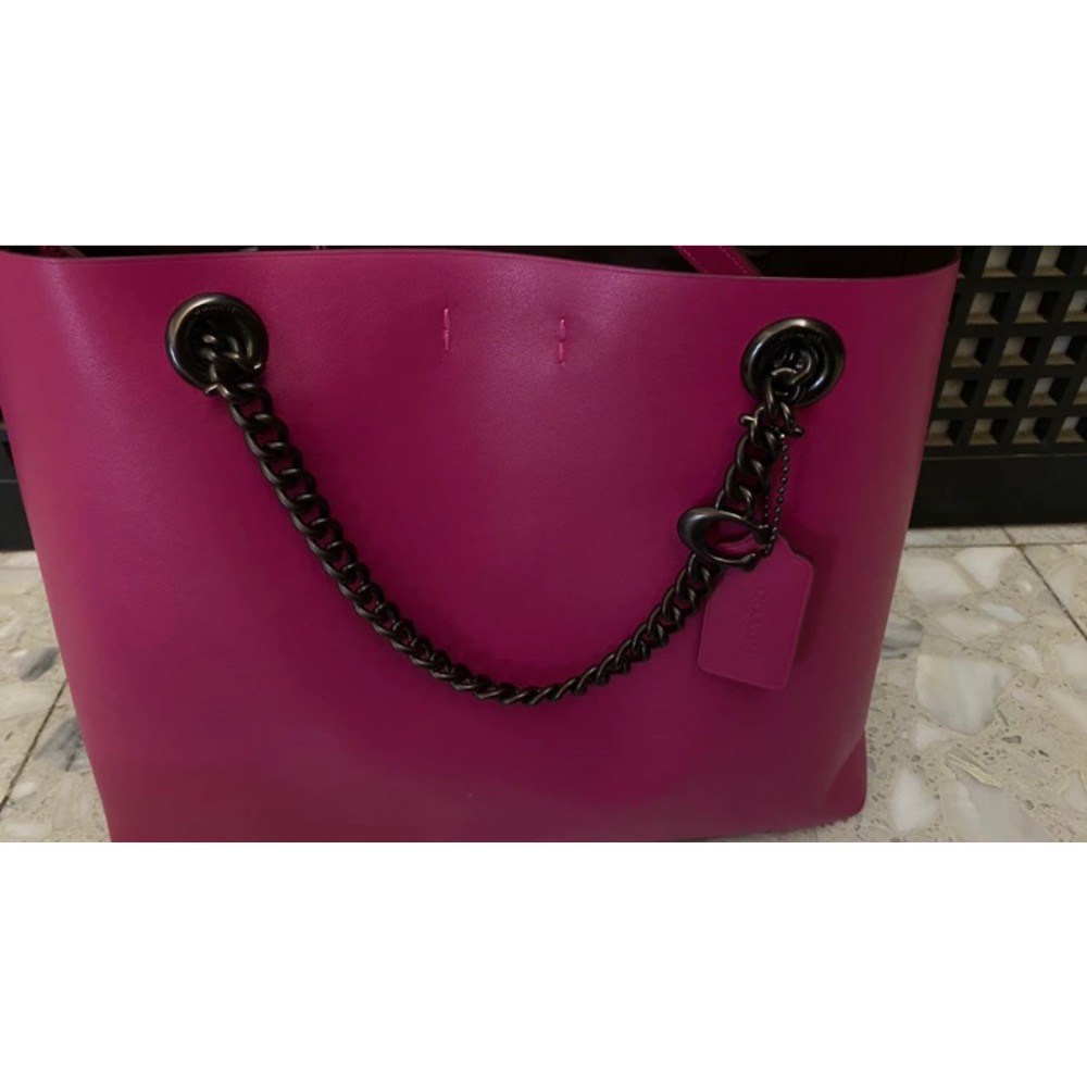 coach tabby 專櫃托特包-細節圖2