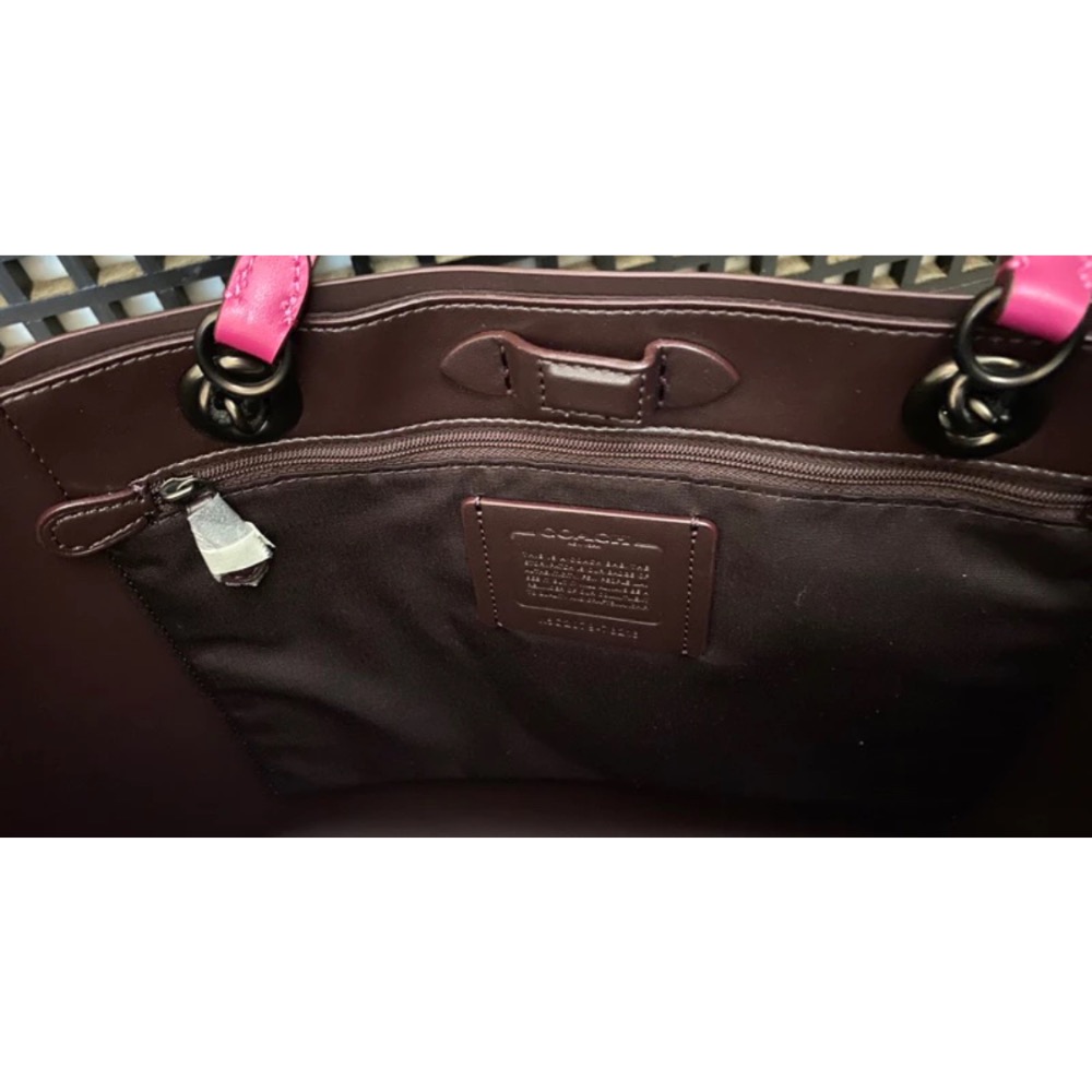 coach tabby 專櫃托特包-細節圖4