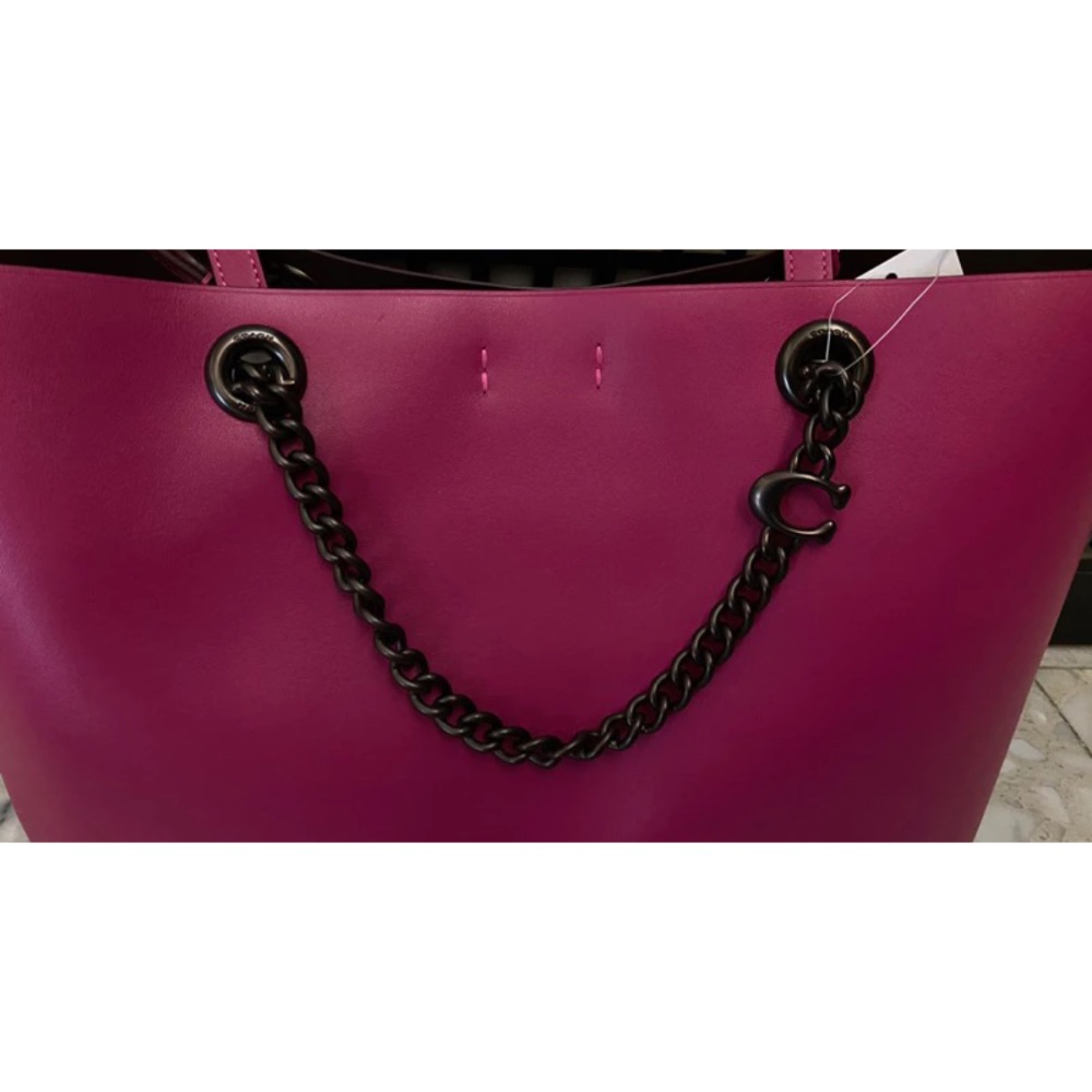 coach tabby 專櫃托特包-細節圖6