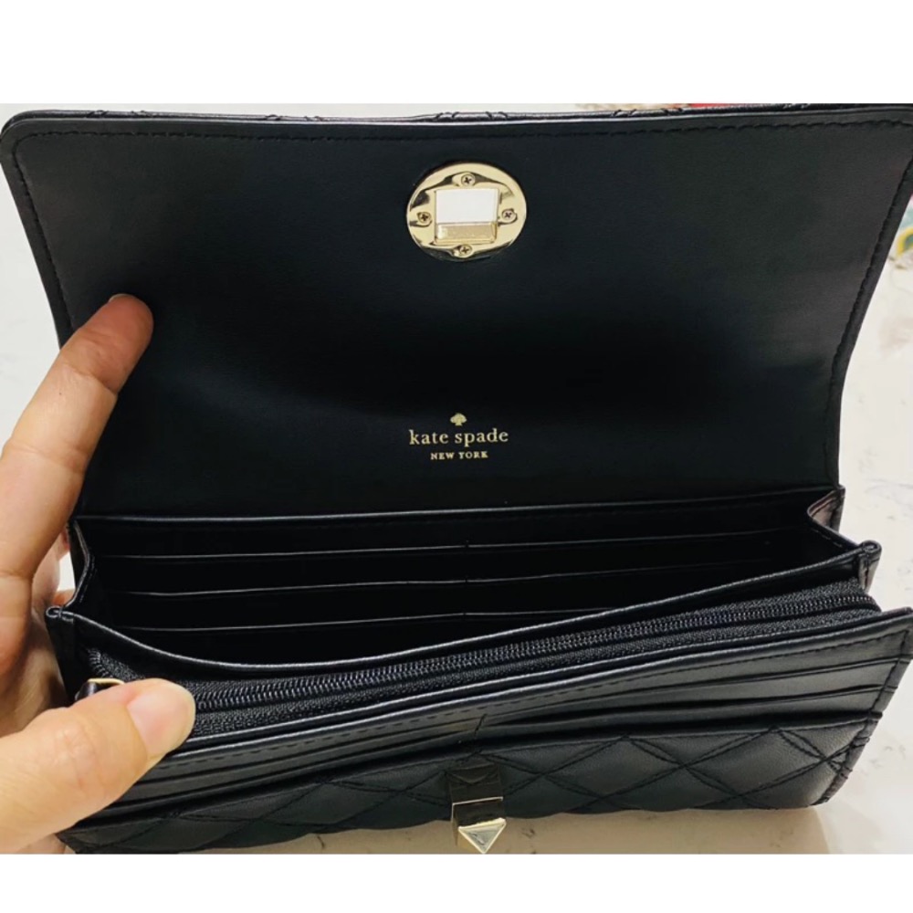 kate spade 小羊皮長夾-細節圖3