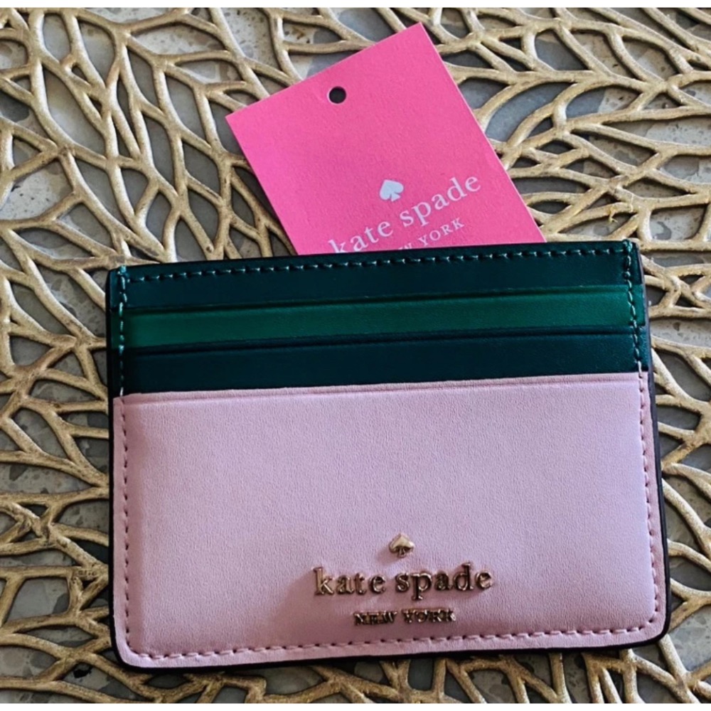 全新kate spade鳳梨卡夾惜售-細節圖4