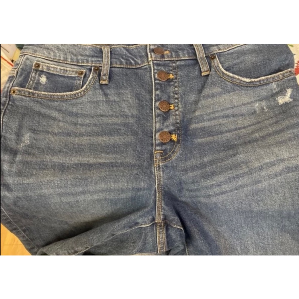 J.CREW 刷破個性牛仔褲 30吋腰-細節圖3
