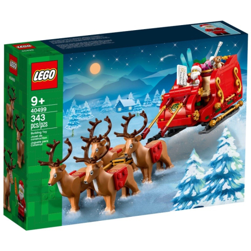 [ 亂買站 ] 全新 樂高 LEGO 40499 聖誕老人的雪橇 聖誕老公公 麋鹿
