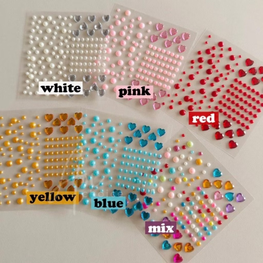 (台北現貨快出)水鑽貼紙 鑽石貼 鑽石貼紙 貼紙 貼鑽 臉部貼紙 愛心貼紙 水鑽貼 鑽貼 珍珠貼紙 臉貼 耳環貼紙 妝容-細節圖2
