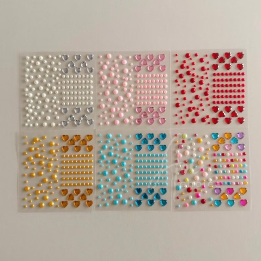 (台北現貨快出)水鑽貼紙 鑽石貼 鑽石貼紙 貼紙 貼鑽 臉部貼紙 愛心貼紙 水鑽貼 鑽貼 珍珠貼紙 臉貼 耳環貼紙 妝容-細節圖9