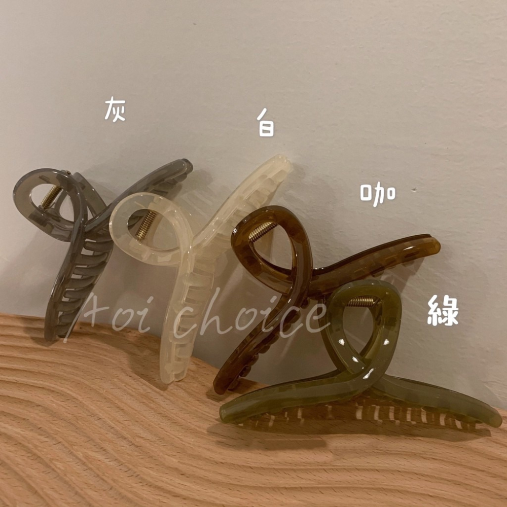 (24h出貨)鯊魚夾大髮量多 鯊魚夾韓國 鯊魚夾 髮夾 抓夾 大鯊魚夾 大抓夾 髮飾 髮夾鯊魚夾 韓式 韓系 透明鯊魚夾-細節圖6