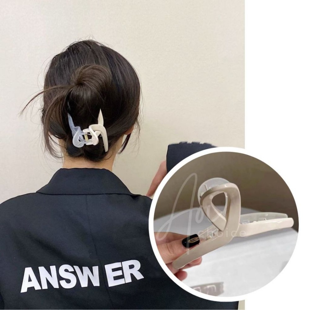 (24h出貨)鯊魚夾大髮量多 鯊魚夾韓國 鯊魚夾 髮夾 抓夾 大鯊魚夾 大抓夾 髮飾 髮夾鯊魚夾 韓式 韓系 透明鯊魚夾-規格圖9