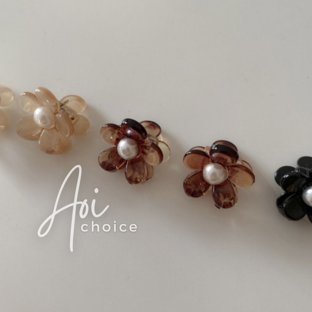 珍珠款＿咖啡1.5cm