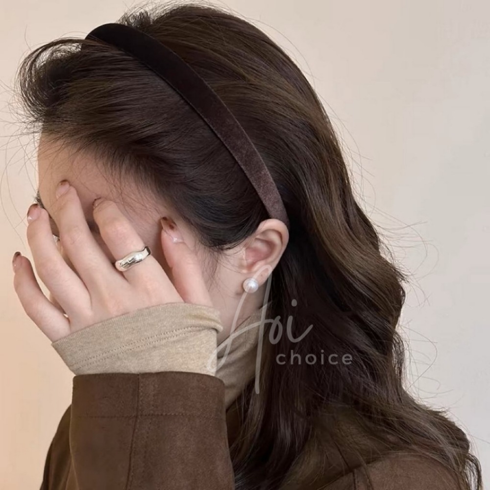 扁窄款＿咖啡色(寬2.1cm)