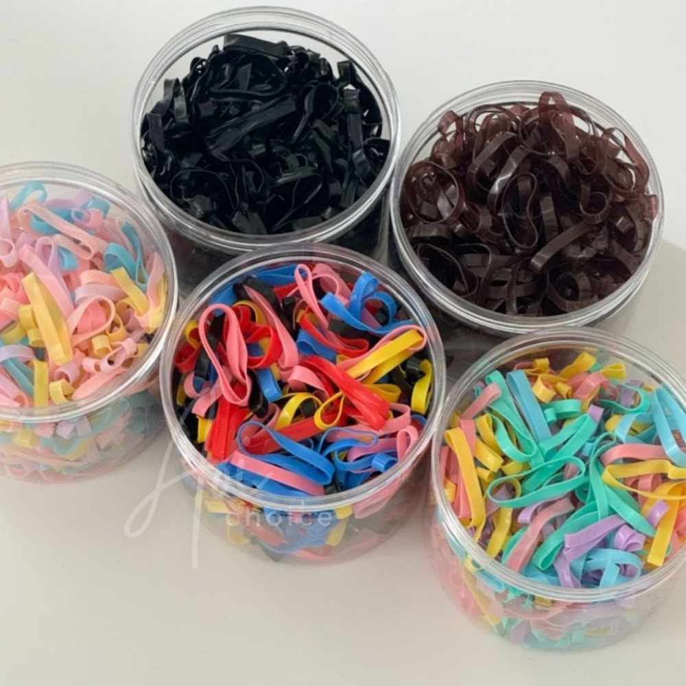 彩色髮圈橡皮筋扁皮筋糖果色髮圈綁頭髮髮圈高彈力髮圈黑色髮圈橡皮筋綁頭髮髮帶髮束皮筋發圈
