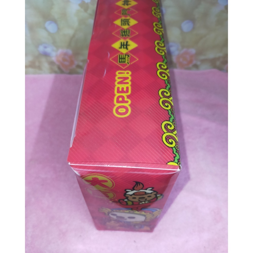 全新 限量款 7-11 Open小醬 OPEN醬 馬年搖頭門神 馬力十足萬事福 公仔-細節圖2