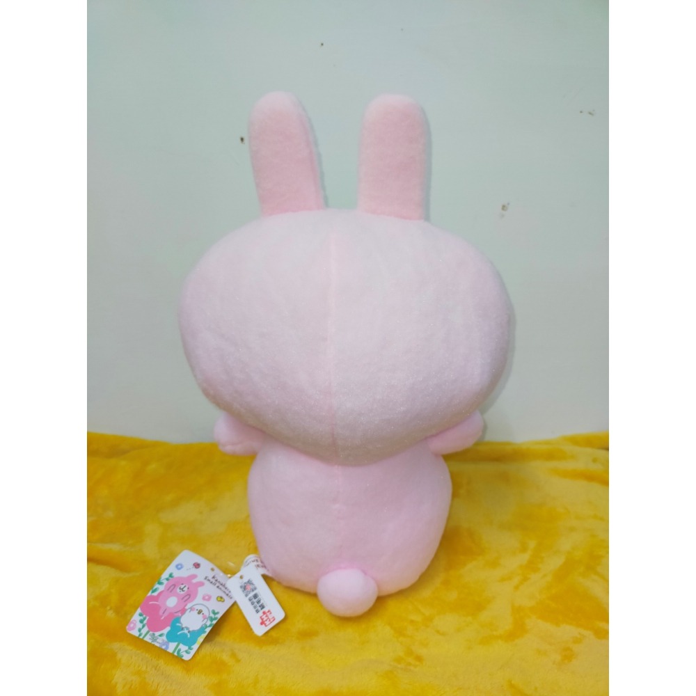 正版 卡娜赫拉的小動物 羊毛氈款 兔兔 仿羊毛氈款 kanahei 娃娃 玩偶 絨毛娃娃 12英吋-細節圖3
