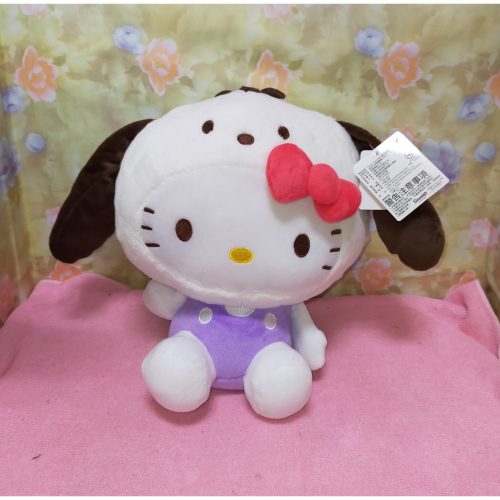 三麗鷗 正版 Hello Kitty 變裝狗年系列 玩偶 娃娃 帕恰狗裝 絨毛娃娃 玩偶 絨毛玩偶 11英吋