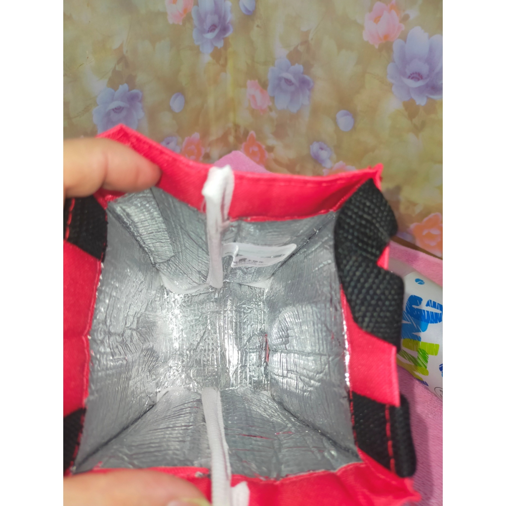 正版 鬼滅之刃 保溫長方飲料袋 環保杯套 手提袋 飲料提袋 水壺提袋-細節圖3