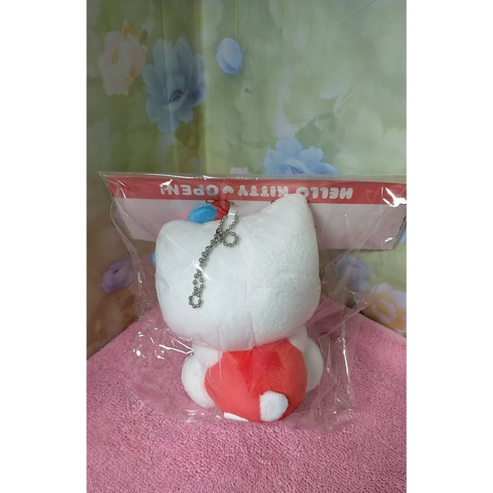 三麗鷗 正版 7-11 聯名款 OPEN! X KITTY 吊飾 HELLO KITTY款-細節圖2