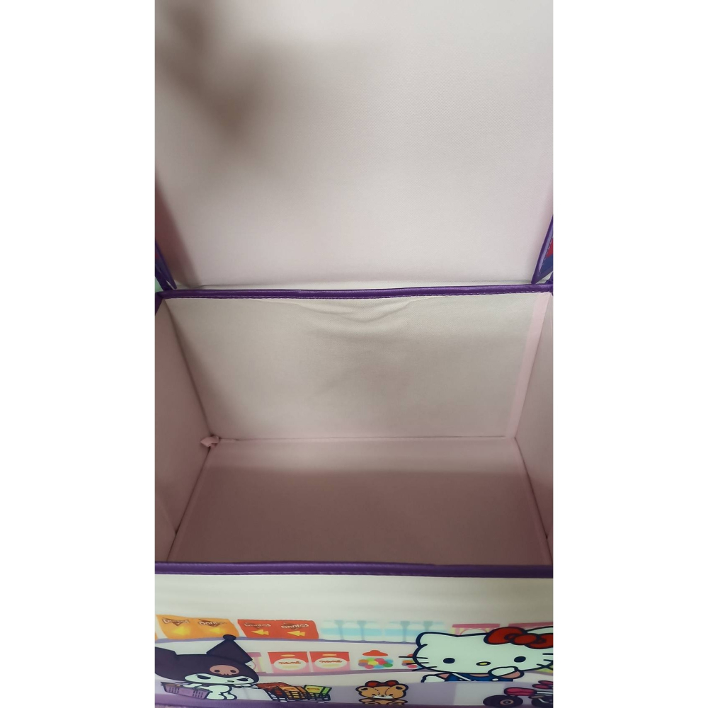 (全新 現貨) 樂事 X三麗鷗 摺疊收納盒 收納箱 收納盒 摺疊收納箱-細節圖3