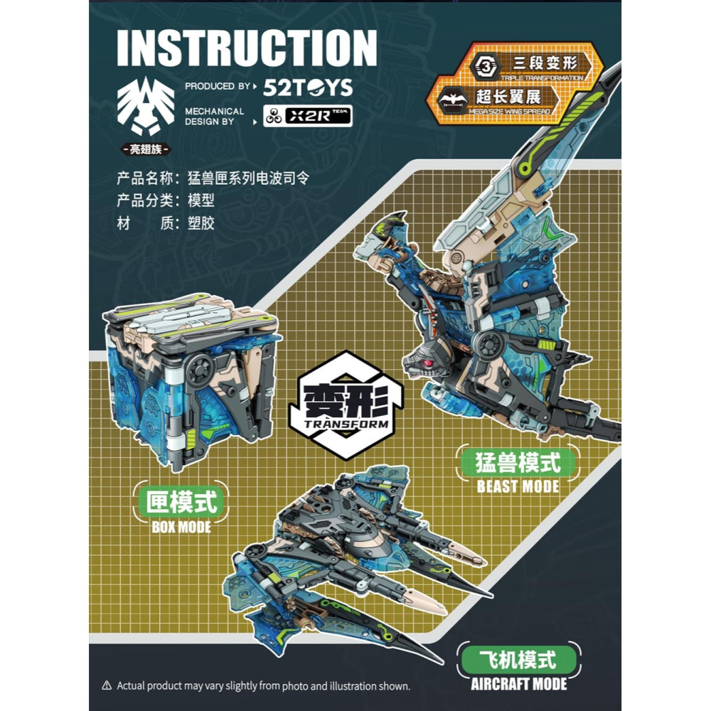 【帥拔拔】預購 52toys BeastBox 猛獸匣 BB-64 RADIOHEADAR 電波司令-細節圖2